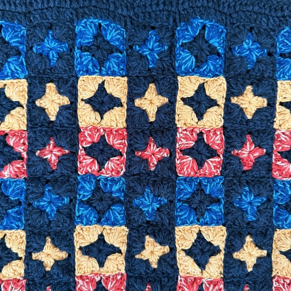 Toast UK Crochet Wool Cotton Vest - Picture 4 of 6